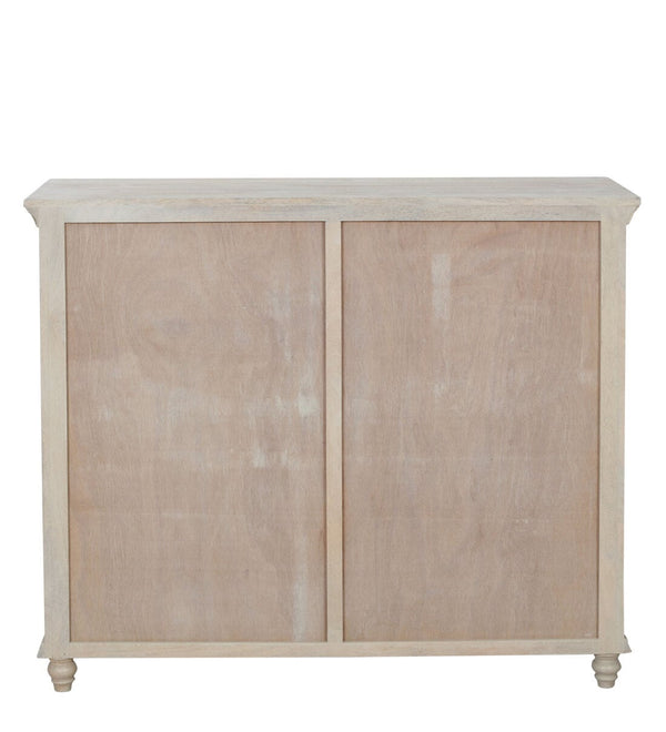 Modern Solid Wood Chest of Drawers in Light Brown Colour