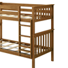 Cozy CanopyBunk Bed In Natural Finish