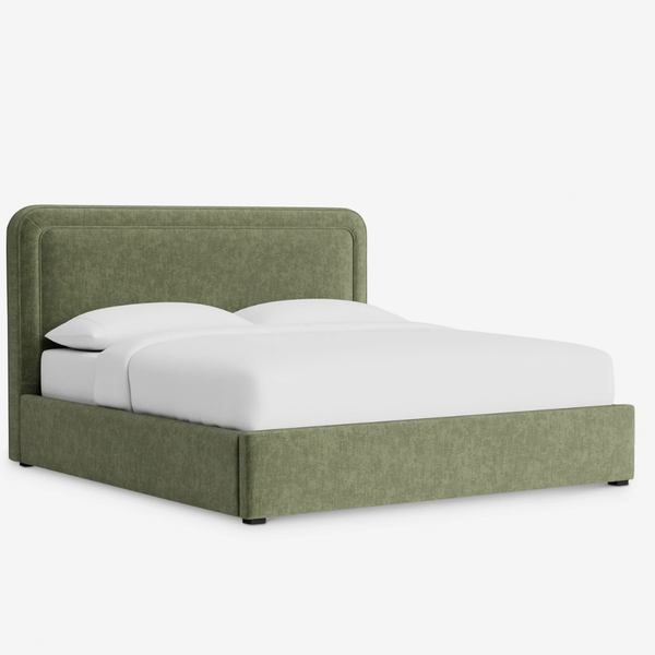 Croydon Velvet Upholstered Storage Bed- All Sizes