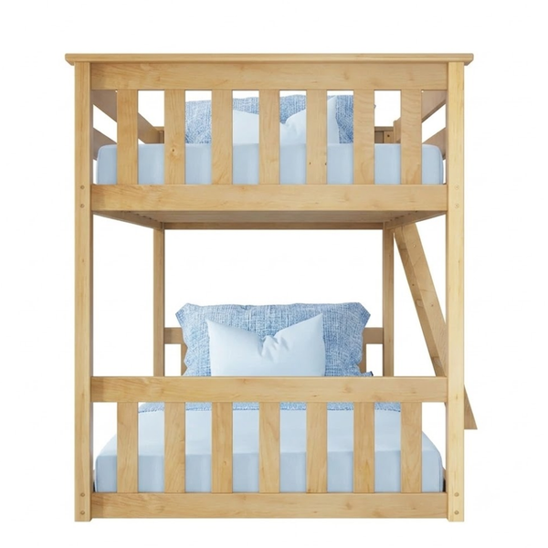 Cuddle Cove Low Bunk Bed In Natural Finish