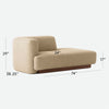 Modern Brown Fabric Daybed
