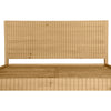 Antalya Modern Fluted Solid Wood Bed - All Sizes