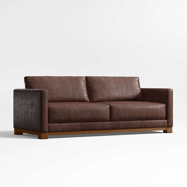 Dakota Leather 3 Seater Sofa
