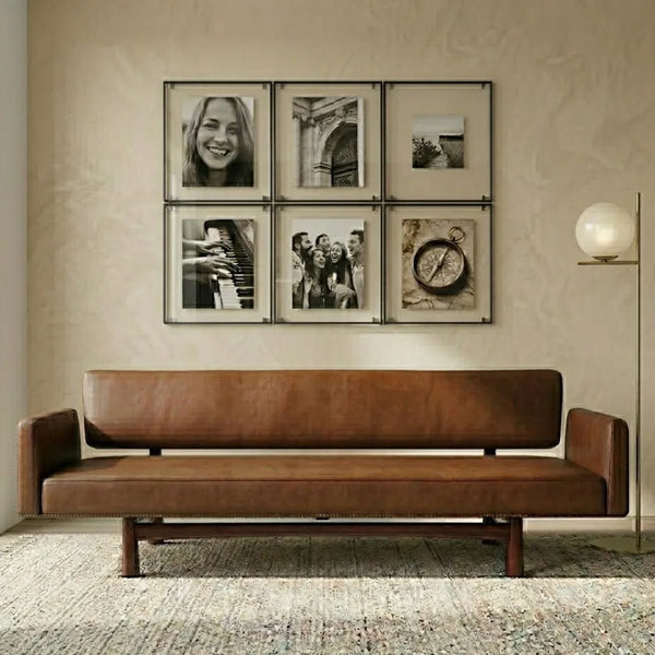 Dalian 3 Seater Leather Sofa