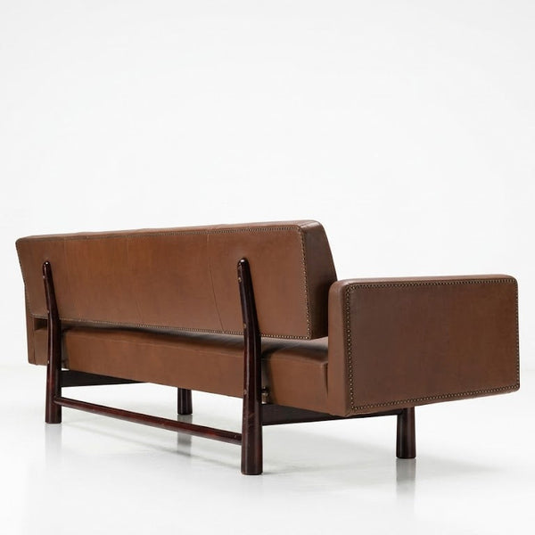 Dalian 3 Seater Leather Sofa