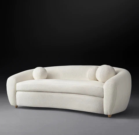 Dallas Boucle Fabric Sofa