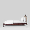 Denton Solid Wood Rattan Bed-All Sizes