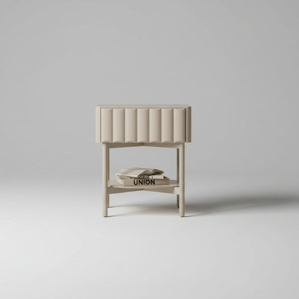 Dnipro Modern Mango Wood Side Table