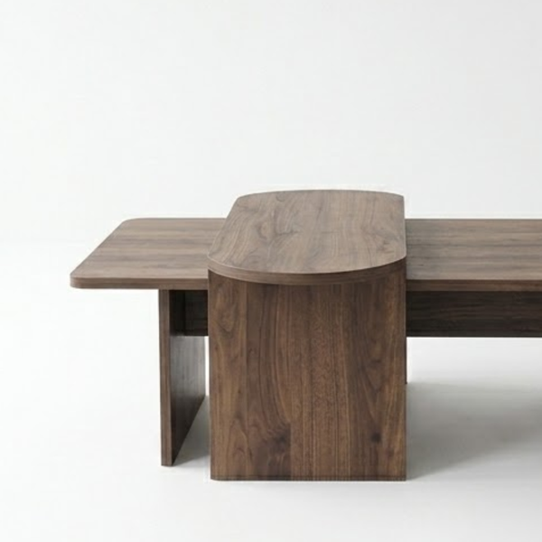 Domburg solid Wood Nesting Table