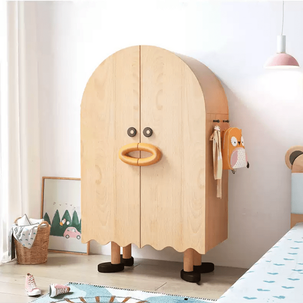 Dottie Duck Kids Wooden Wardrobe