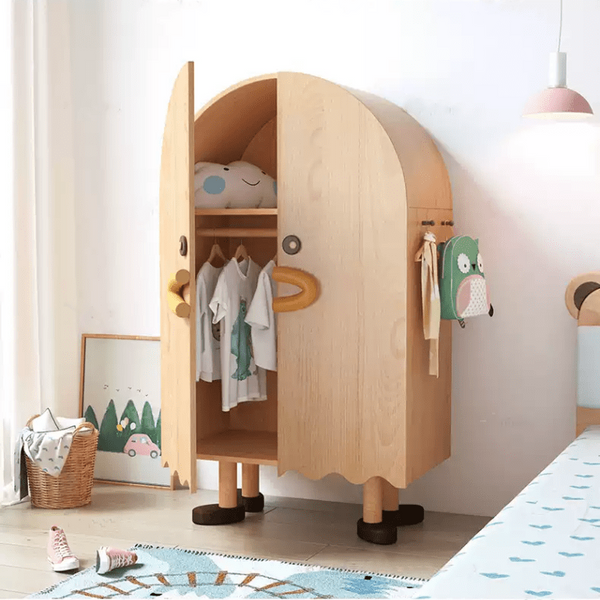 Dottie Duck Kids Wooden Wardrobe