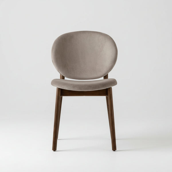 Drouin Solid Wood Dining Chair With Fabric