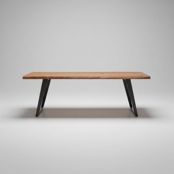 Dutywa Solid Wood Dining Table in Brown Finish