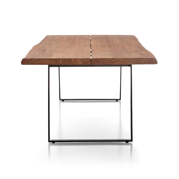 Dutywa Solid Wood Dining Table in Brown Finish