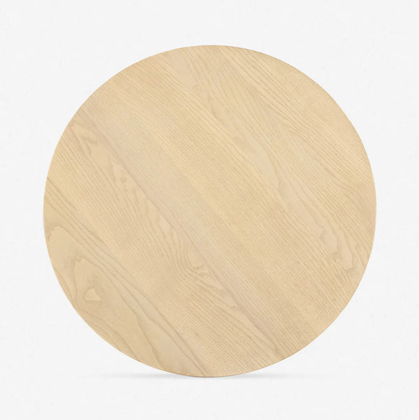 Eden Ash Wood Round Coffee Table
