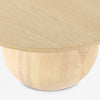 Eden Ash Wood Round Coffee Table