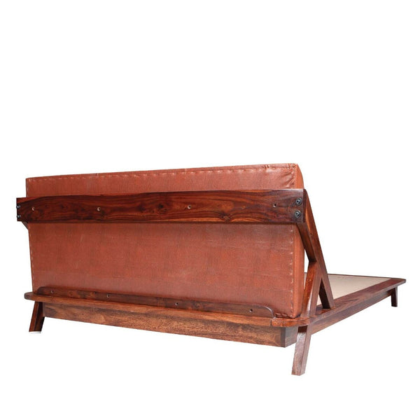 Elite Leather Upholstered Bed- All Sizes