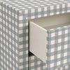 Elysian Canvas Chest Of 9 Drawer And Dresser