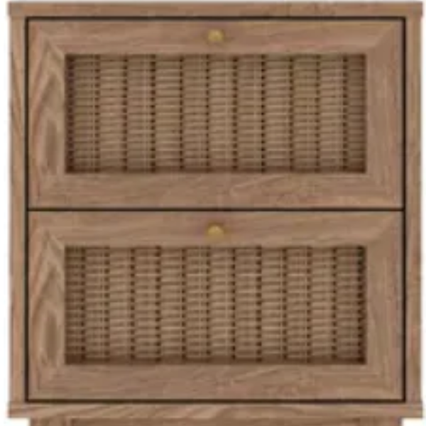 Escondido Rattan Bedside Table