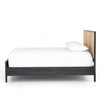 Exquisite Solid Wood Rattan Bed - All Sizes
