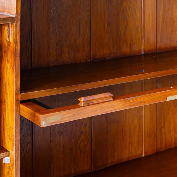 Exquisite Teakwood Barrister Bookcase