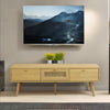 Solid Wood Rattan 3- Drawer Tv Unit - Natural Finish