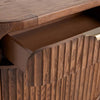 Fairbanks Solid Wood Fluted Cabinet