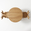Fawn & Friends Solid Wood 2 Seater Round Table