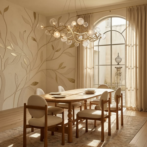 Flexor Solid Wood Dining Table Set - All Sizes