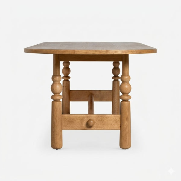 Flexor Solid Wood Dining Table Set - All Sizes