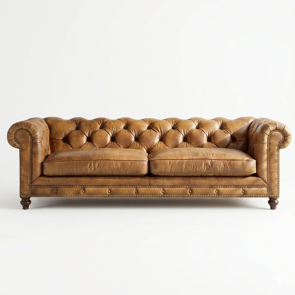 Formosa Classic Comfort - Chesterfield Leather Sofa