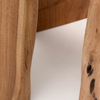 Fortaleza Solid Wood Set of 2 Side Table In Natural Finish