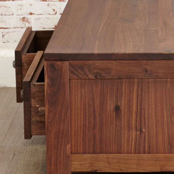 Fremont Sheesham Wood 4 Drawer Coffee Table