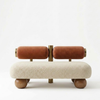 Gamprin Solid Wood & Boucle Sofa