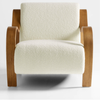 Gary Solid Wood Accent Chair
