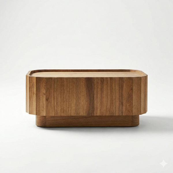 Gazzell Wood Coffee Table