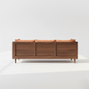 Borneo Rattan Solid Wood 3 Seater Sofa