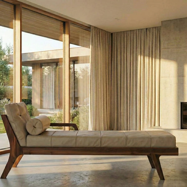 Taipei Teak Wood Daybed