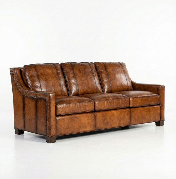 Stockholm Leather Sofa