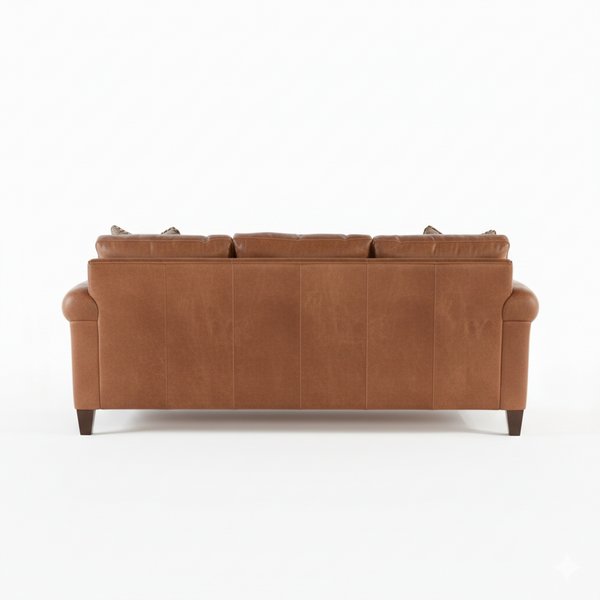 Bucharest 3 Seater Leather Sofa