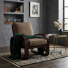 Genoa Solid Wood Accent Chair