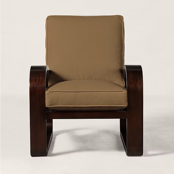 Genoa Solid Wood Accent Chair