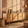 Geraldton Oak Wood Sideboard