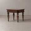 Girvan Sheesham Wood Brown Finish End Table