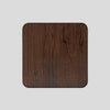 Girvan Sheesham Wood Brown Finish End Table