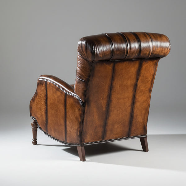 Glasgow Chesterfield Leather Sofa