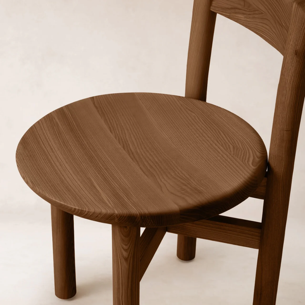 Glasgow Oak Wood Dining Chair