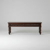Glenvista Sheesham Wood Bench In Brown Finish