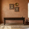 Glenvista Sheesham Wood Bench In Brown Finish