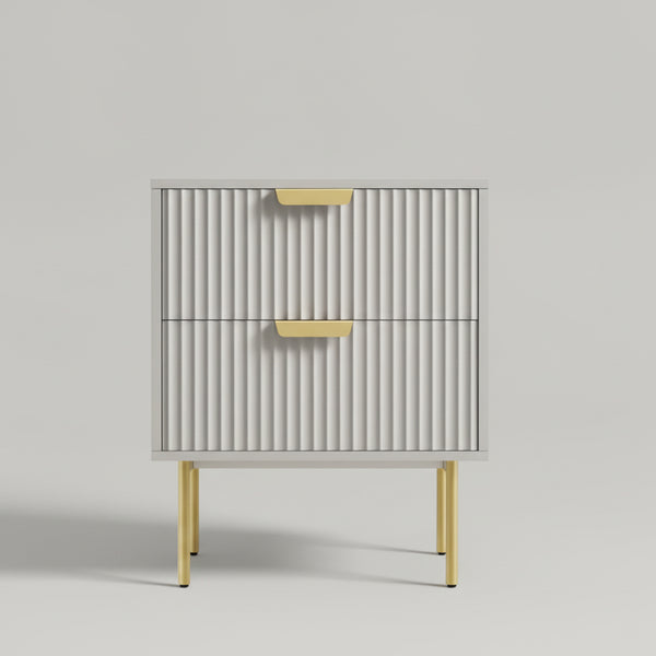 solid wood bedside table